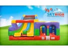 Retro Radical Obstacle Slide and Wall