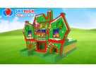 Santas Holiday Maze Bounce House