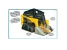 Skid Loader Dimensions Construction Bounce House Rentals
