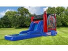 Spider Man Bounce House Combo Water Slide