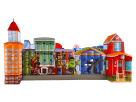 Perfect for Houston toddler parties, this Spidey and Friends obstacle course rental features climbing, sliding, and bouncing