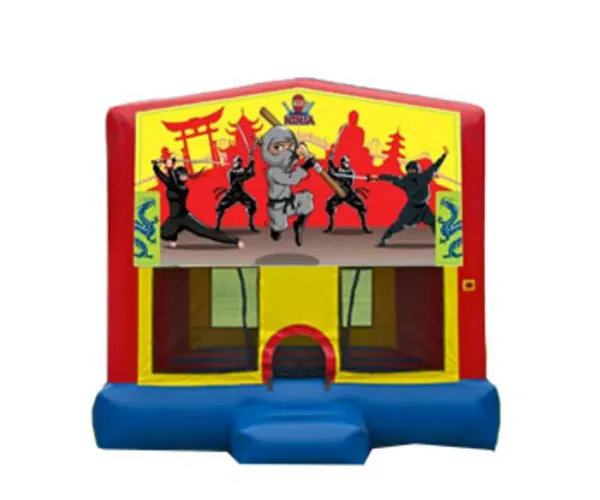 13 x 13 Ninja Karate Bounce House Moonwalk