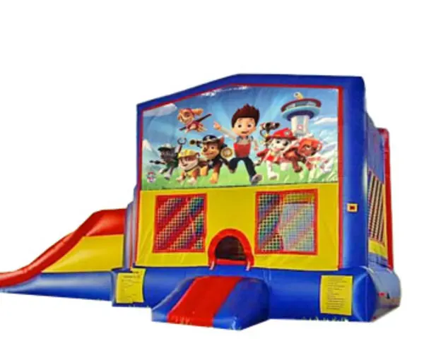 3in1 Paw Patrol Bounce House Moonwalk w/ Wet or Dry Slide