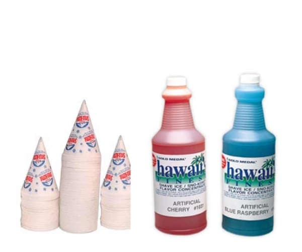 Extra Snow Cone Supplies for 50