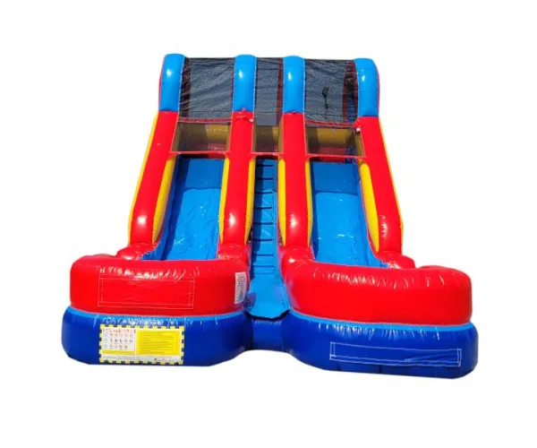 15ft Dual Lane Slide (Wet and Dry)