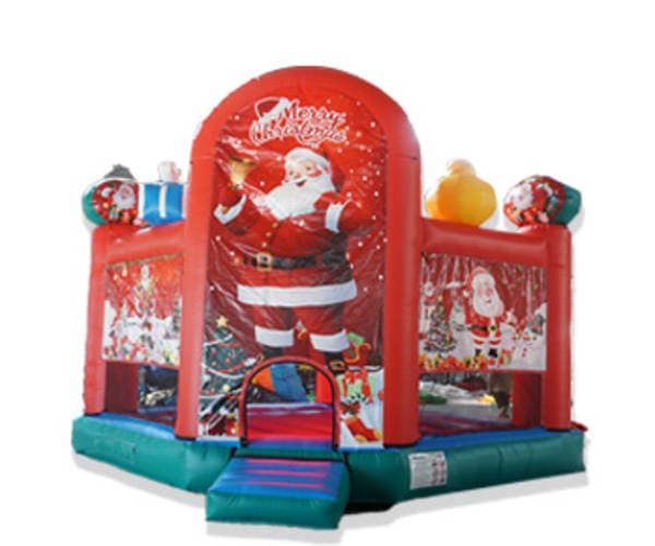 Merry Christmas Santa Bounce House