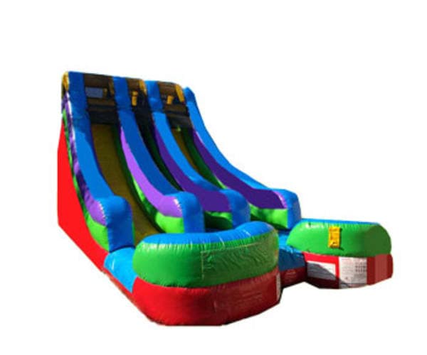 18ft Retro Double (Dry or Wet/Water Slide)