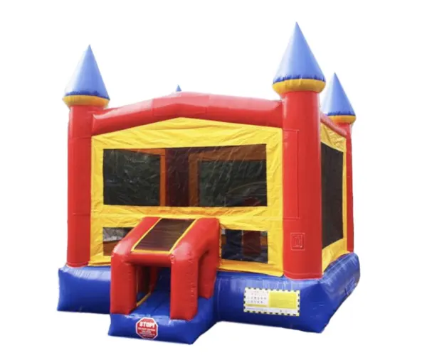 15 X 15 Red Bouncy Castle Moonwalk