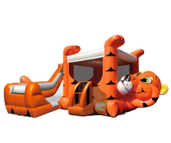 Tiger Belly Bounce House Combo w/ (Dry or Wet/Water Slide)