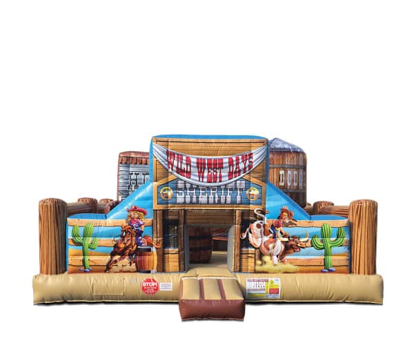 Wild West Cowboy Toddler Playland Combo Obstacle