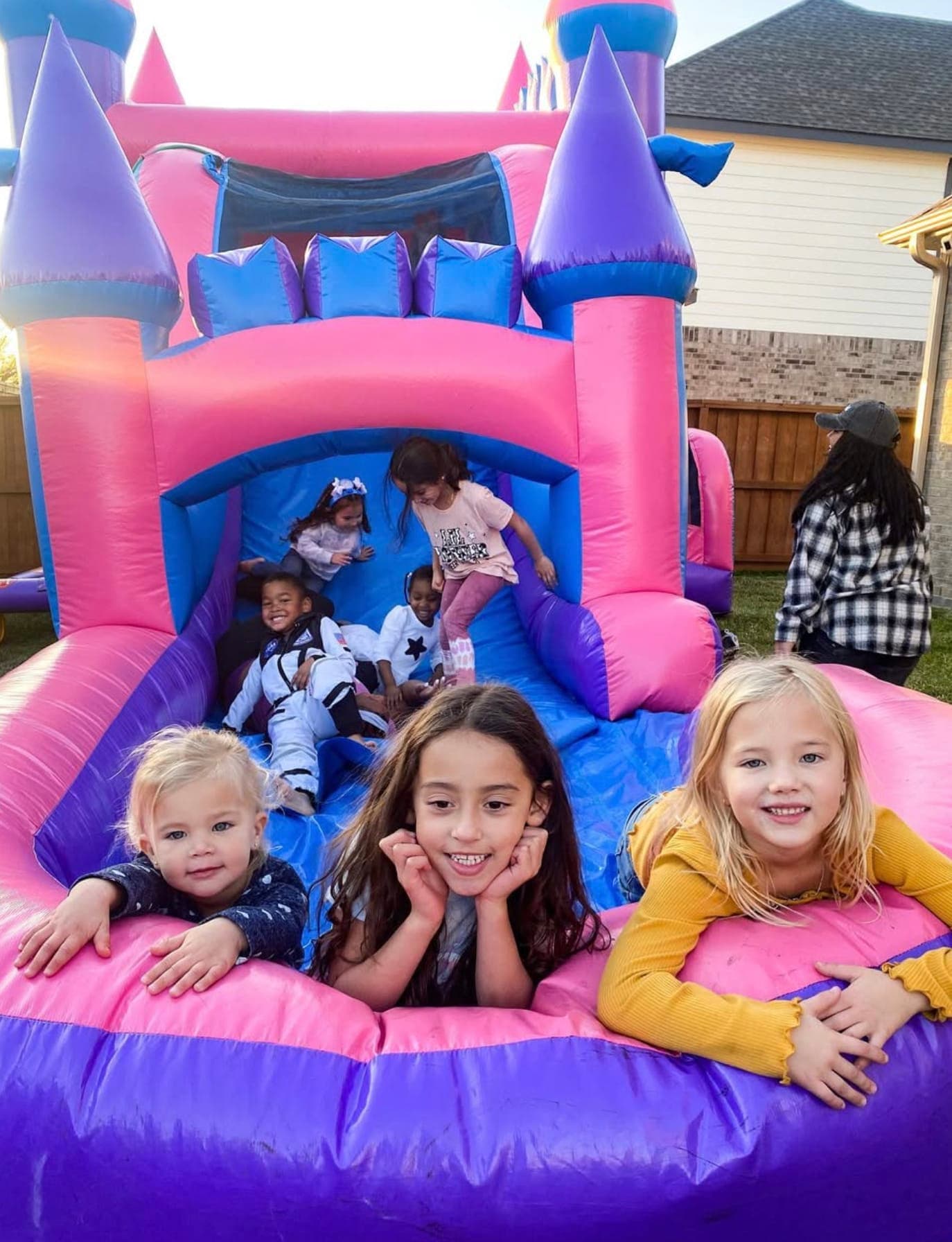 It’s not a kids party without a bounce house!