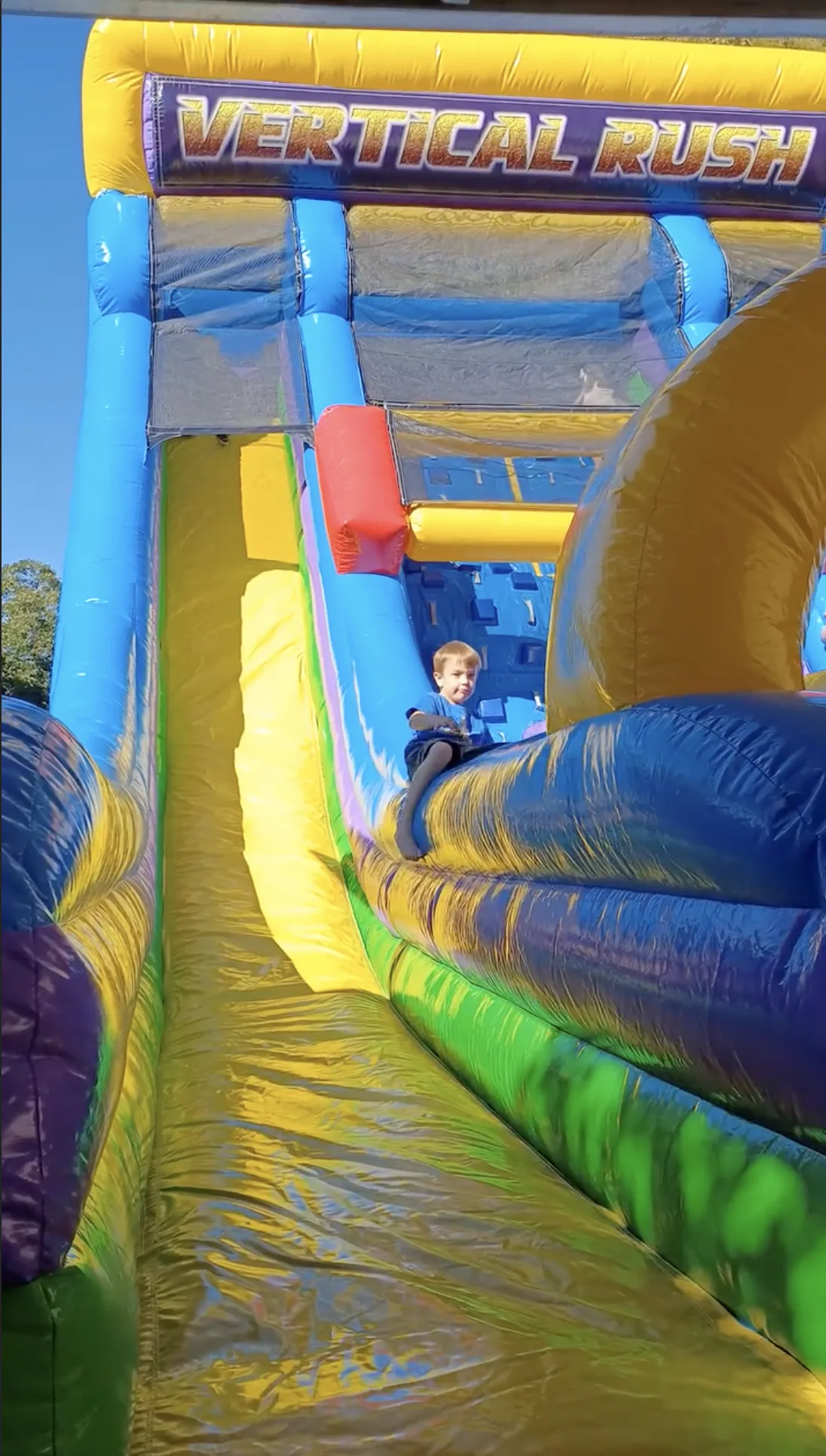 EPIC Kindergarten party! Vertical Rush