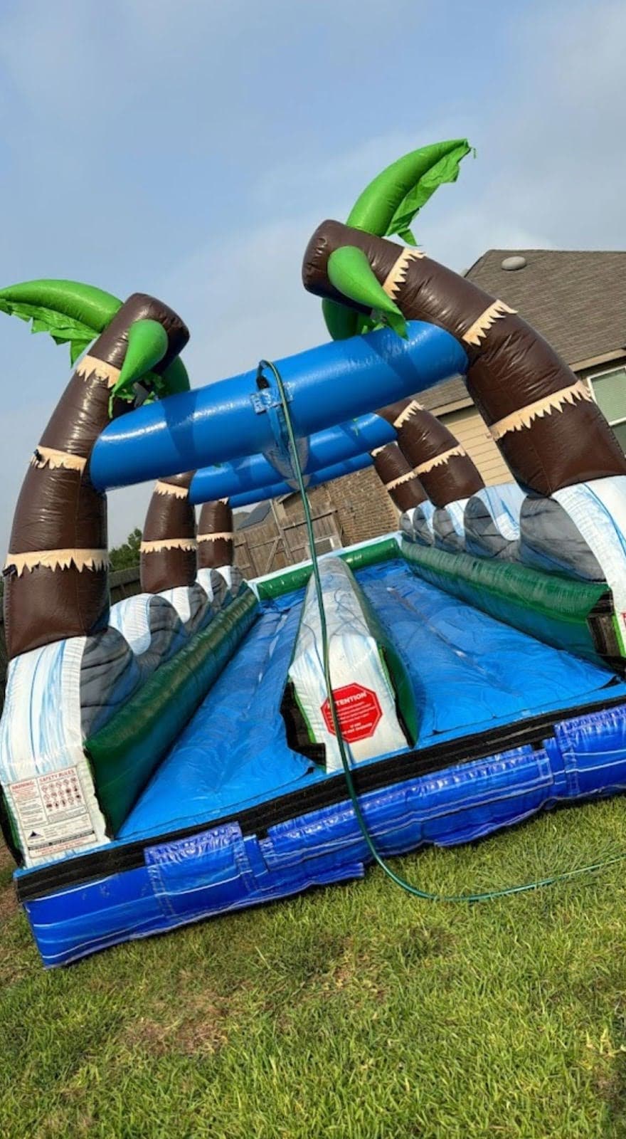 Great Company for Palm Tree Water Slide Parties Google Review