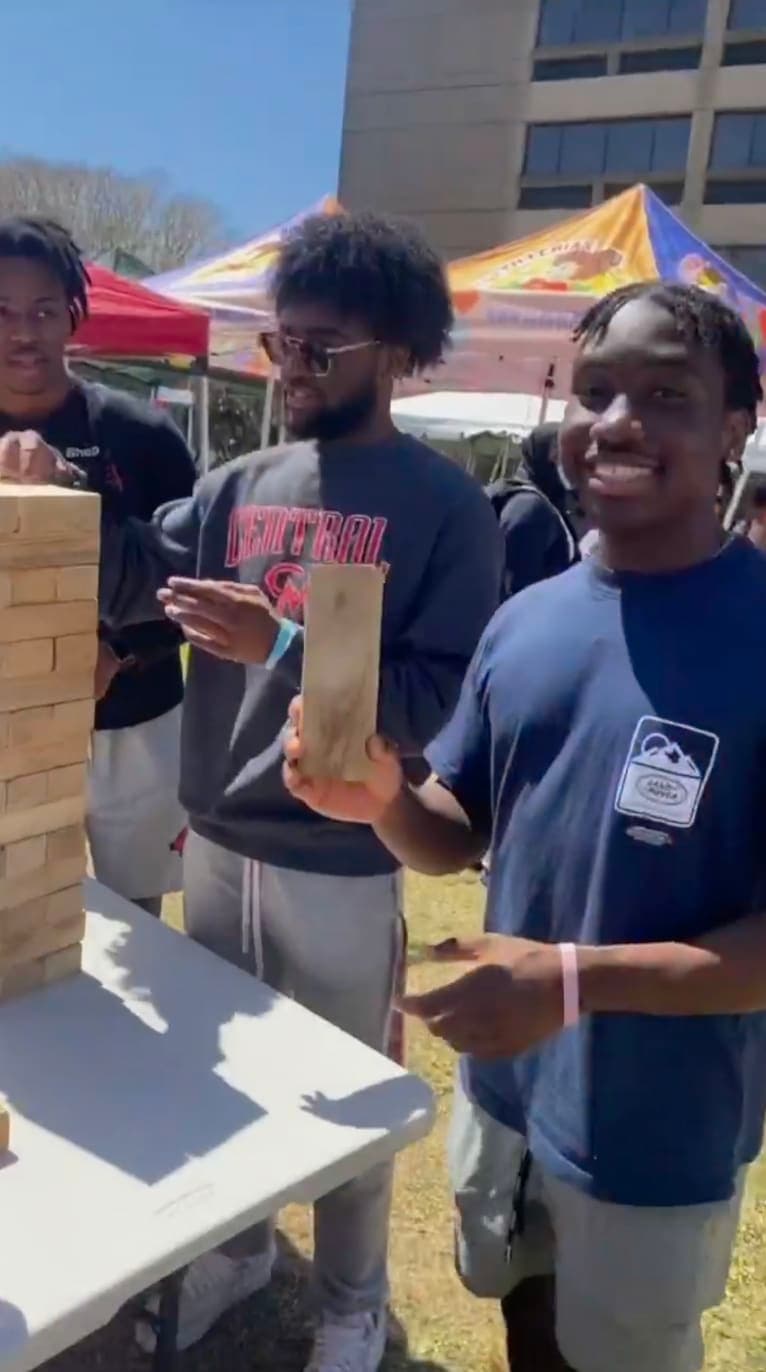 Wolff Center for Entrepreneurship UH festival rents carnival games from Sky High Party Rentals