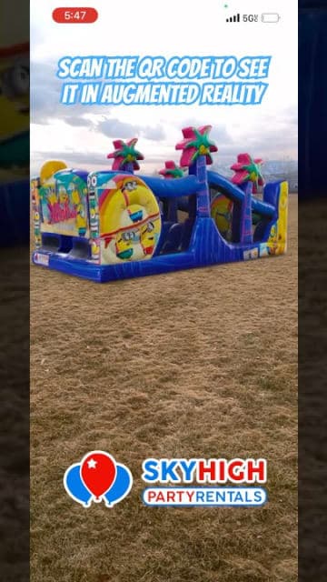 SkyHigh party rentals product featured video