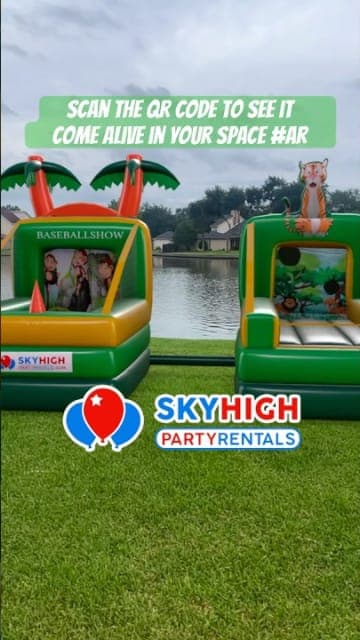 SkyHigh party rentals product featured video