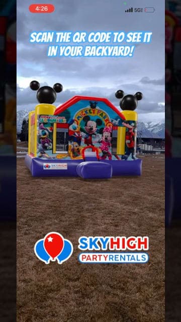 SkyHigh party rentals product featured video