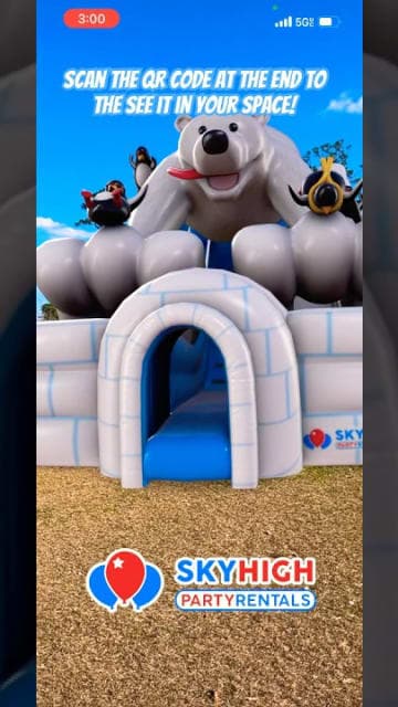 SkyHigh party rentals product featured video