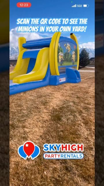 SkyHigh party rentals product featured video