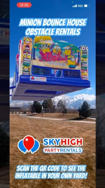 SkyHigh party rentals product featured video