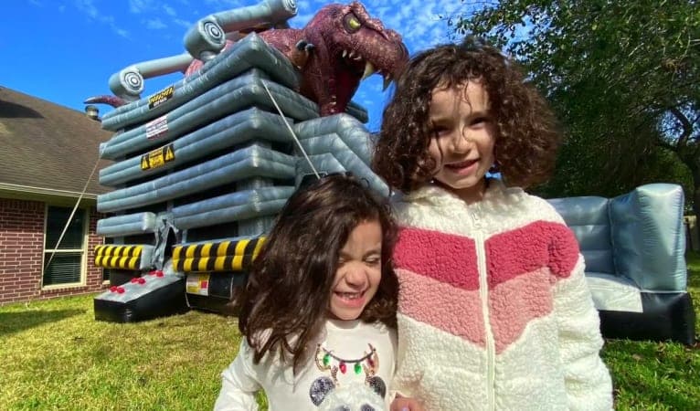 Ultimate T-Rex Bounce House Combo - Video