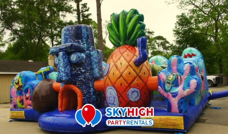 Spongebob Toddler Obstacle - Video